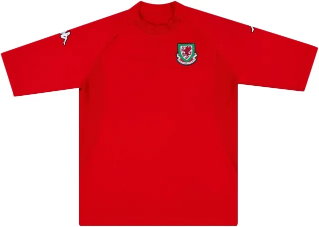 Kappa 2004-06 Wales Home Shirt - 8/10 - (XXL)