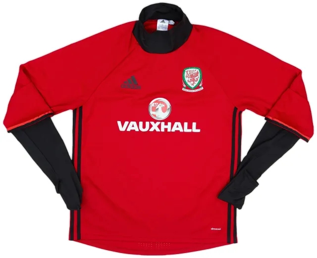 2016-17 Wales adidas Training Top - 9/10 - (M)