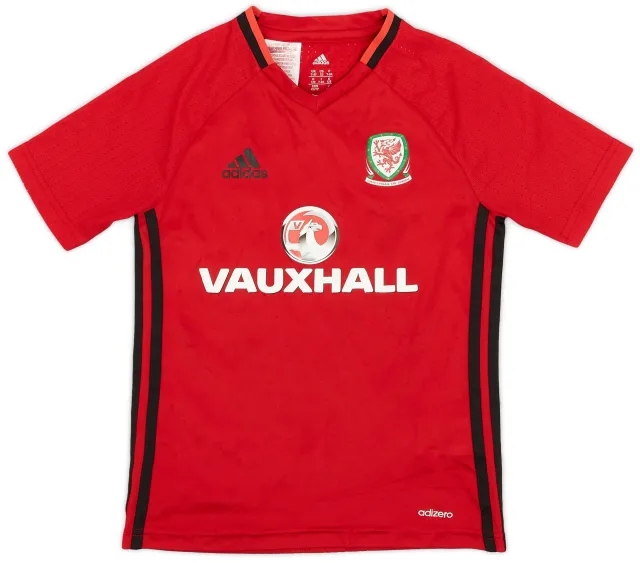 2016-17 Wales adidas Training Shirt - 6/10 - (S.Boys)