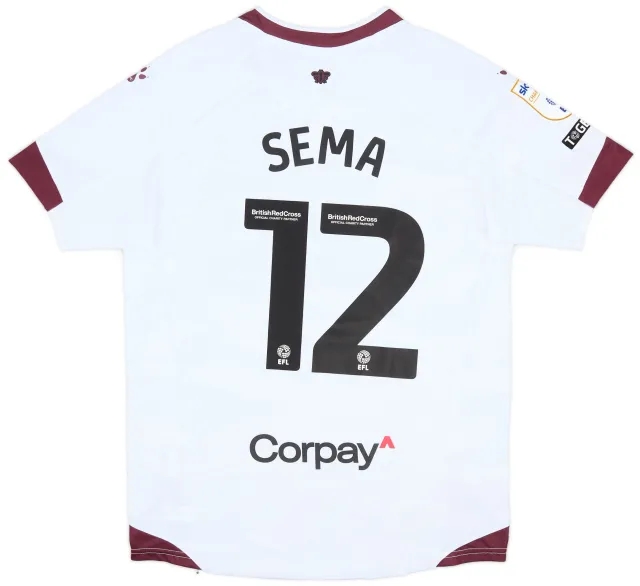 Kelme 2023-24 Watford Match Issue Away Shirt Sema #12