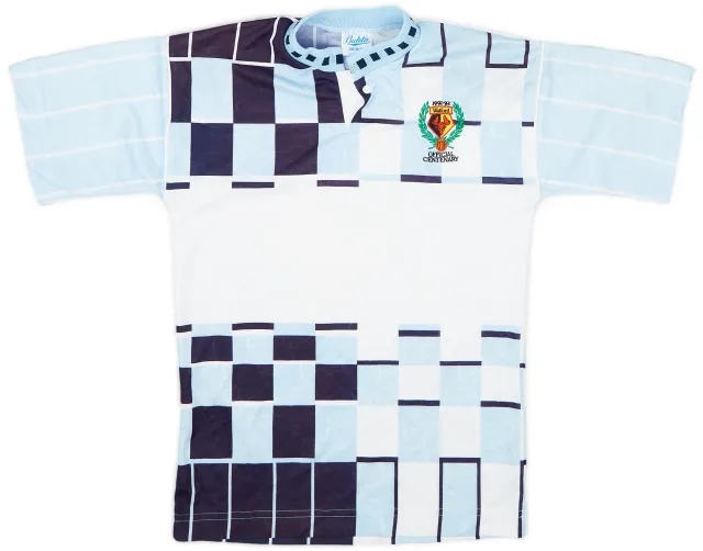 Bukta 1991-92 Watford Centenary Away Shirt - 9/10 - (M.Boys)