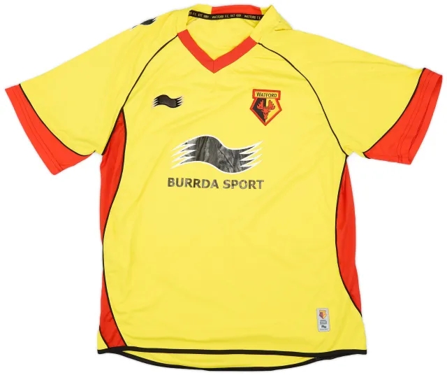 Burrda 2011-12 Watford Home Shirt - 5/10 - (L)