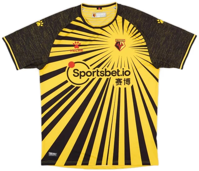 Kelme 2020-21 Watford Home Shirt - 8/10 - (XXL)