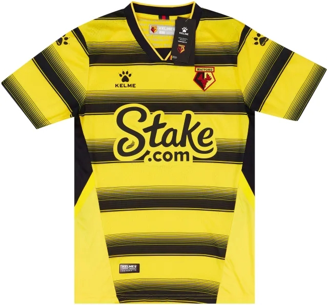Kelme 2021-22 Watford Home Shirt (S)