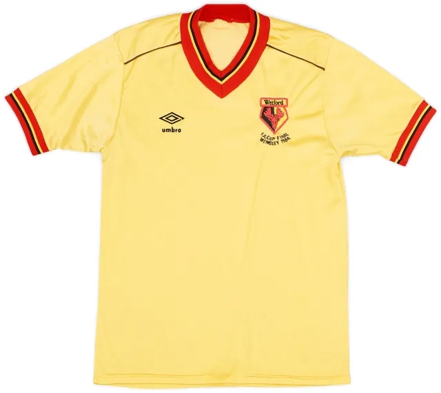 Umbro 1984-85 Watford Home Shirt - 8/10 - (S)