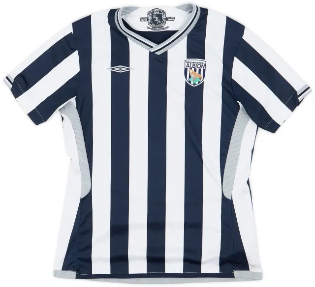 Umbro 2009-10 West Brom Home Shirt - 6/10 - (Women's M)