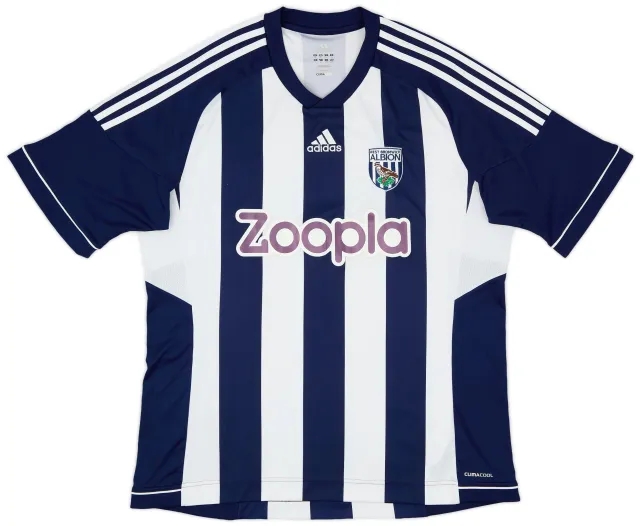 adidas 2012-13 West Brom Home Shirt - 6/10 - (XL)