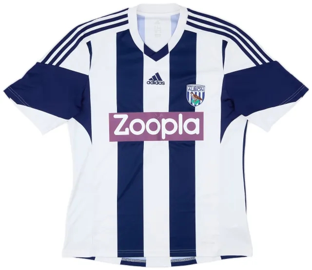 adidas 2013-14 West Brom Home Shirt - 7/10 - (L)
