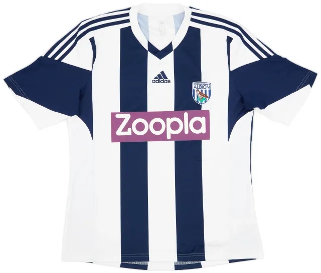 adidas 2013-14 West Brom Home Shirt - 8/10 - (L)