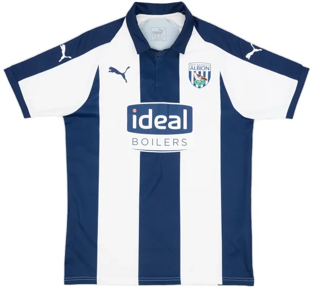 Puma 2018-19 West Brom Home Shirt - 8/10 - (M)