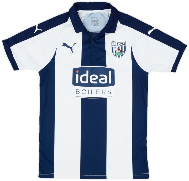 Puma 2018-19 West Brom Home Shirt - 9/10 - (S)