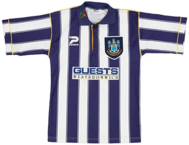 1994-95 West Brom Home Shirt - 8/10 - (M.Boys)