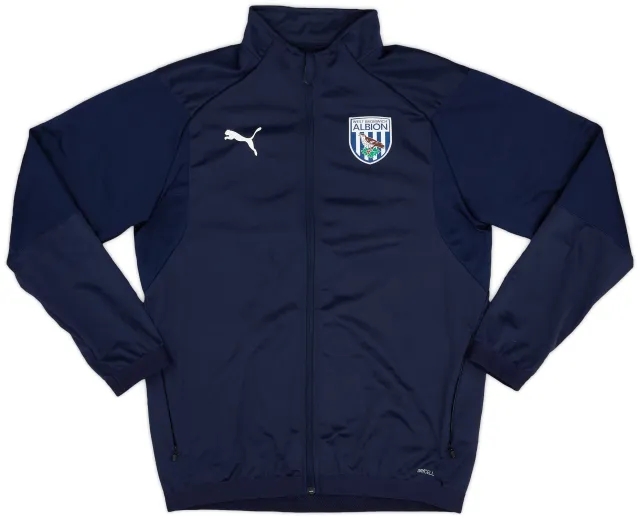 2018-19 West Brom Puma Track Jacket - 9/10 - (S)