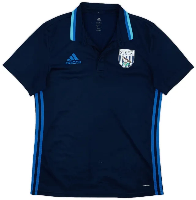 2016-17 West Brom adidas Polo Shirt - 8/10 - (M)