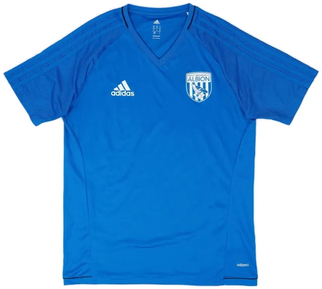 2017-18 West Brom adidas Training Shirt - 9/10 - (M)