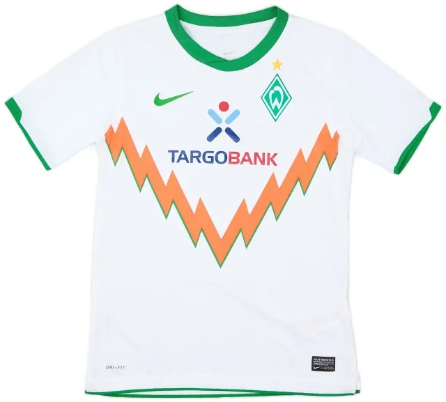Nike 2010-11 Werder Bremen Away Shirt - 7/10 - (L.Boys)