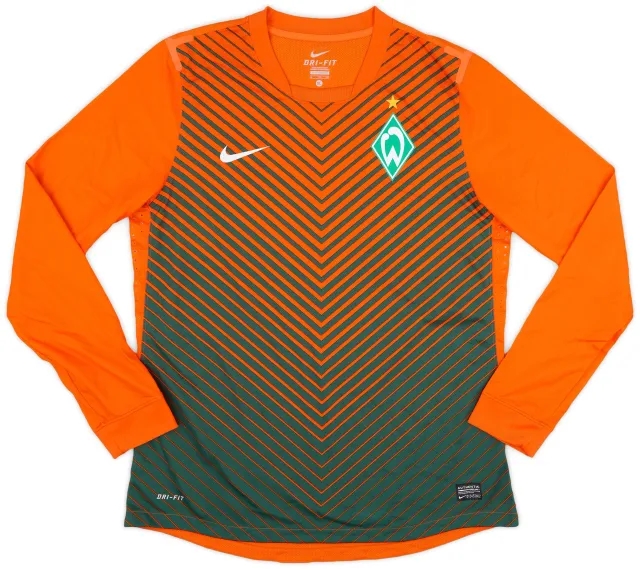 Nike 2011-12 Werder Bremen Player Issue Away L/S Shirt - 5/10 - (L)