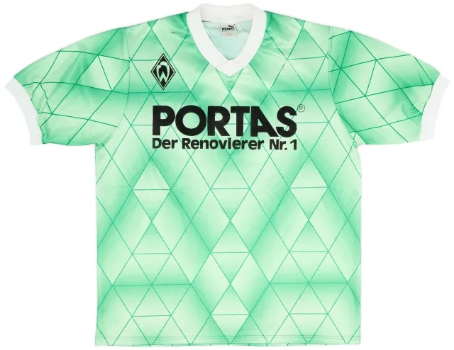 Puma 1989-90 Werder Bremen Away Shirt - 6/10 - (XL)