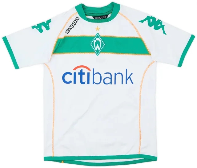 Kappa 2008-09 Werder Bremen Home Shirt - 7/10 - (XL.Boys)