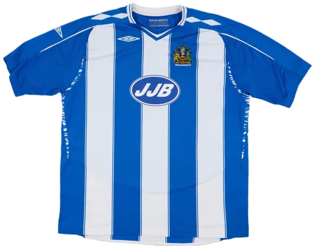 Umbro 2007-08 Wigan Home Shirt - 6/10 - (3XL)