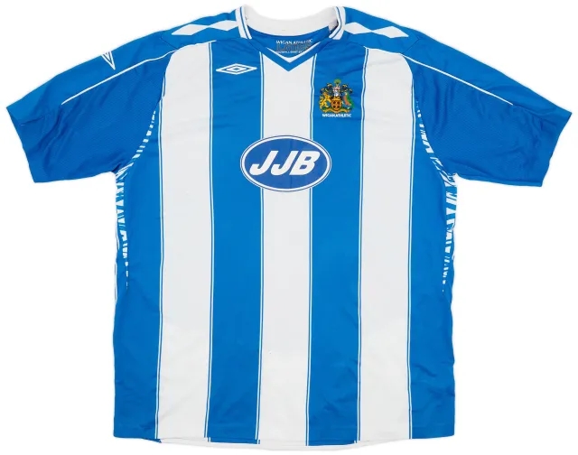 Umbro 2007-08 Wigan Home Shirt - 6/10 - (3XL)