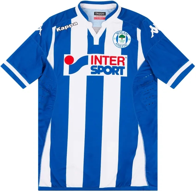 Kappa 2015-16 Wigan Athletic Match Issue Home Shirt #19