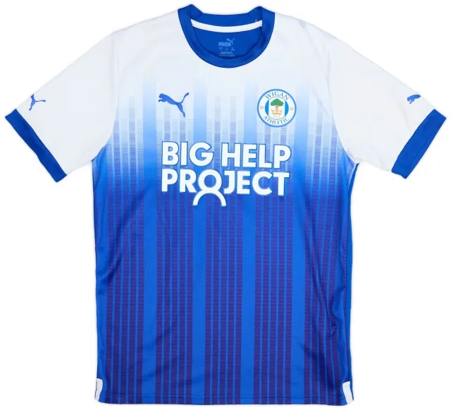 Puma 2022-23 Wigan Home Shirt - 8/10 - (M)