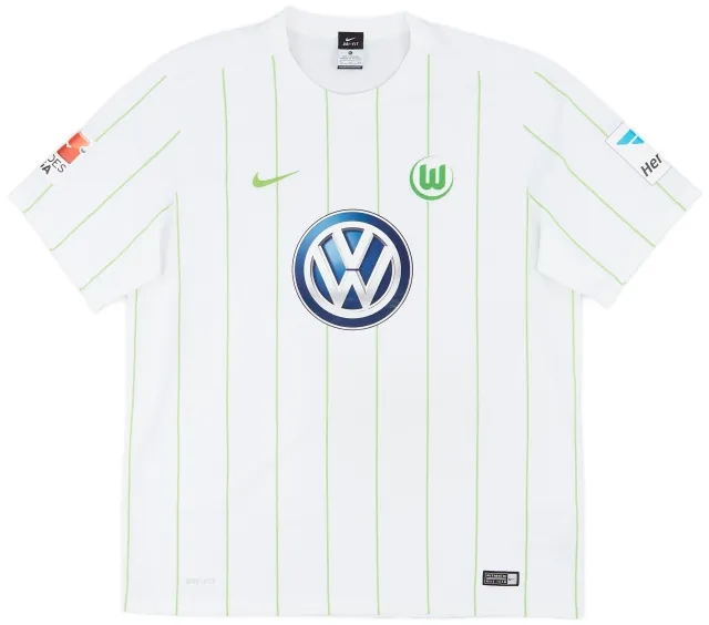 Nike 2016-17 Wolfsburg Away Shirt - 8/10 - (XL)