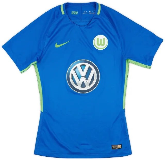 Nike 2017-18 Wolfsburg Away Shirt - 9/10 - (S)