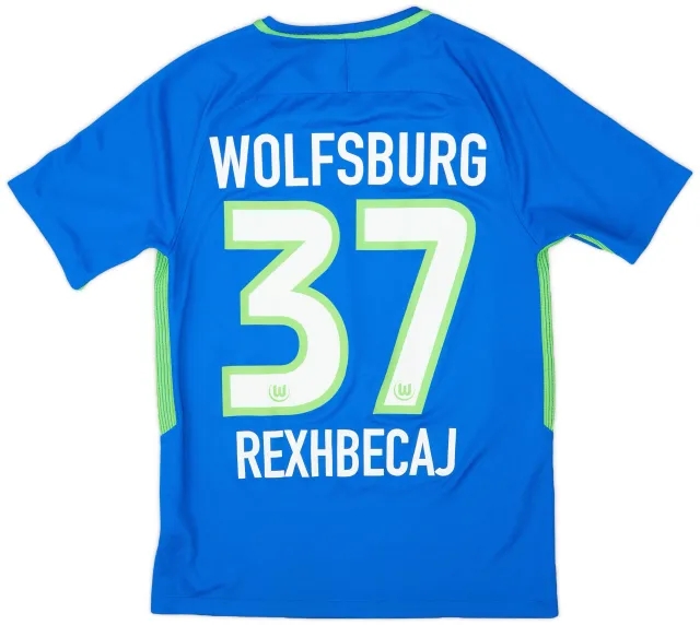 Nike 2017-18 Wolfsburg Away Shirt Rexhbecaj #37 - 5/10 - (S)