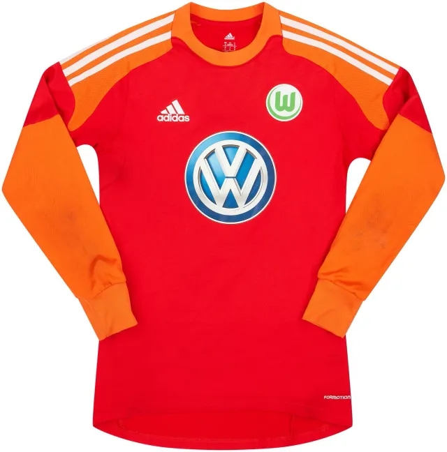 adidas 2013-14 Wolfsburg GK Shirt #1 - 8/10 - (S)