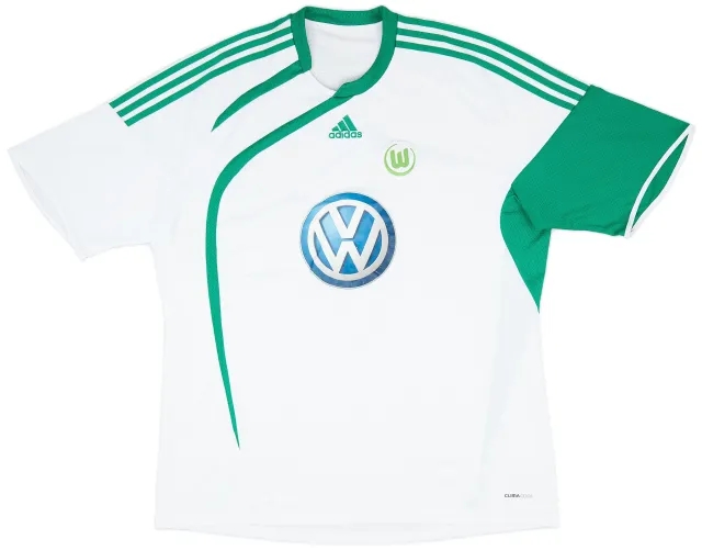 adidas 2009-10 Wolfsburg Home Shirt - 8/10 - (XL)