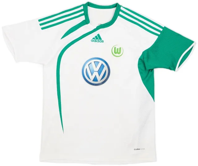 adidas 2009-10 Wolfsburg Home Shirt - 7/10 - (XS)