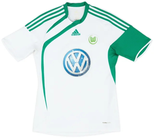 adidas 2009-10 Wolfsburg Signed Home Shirt - 5/10 - (S)