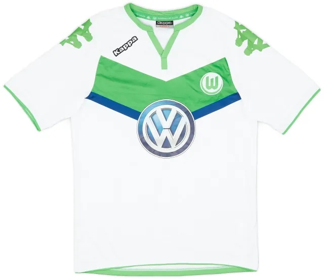 Kappa 2015-16 Wolfsburg Home Shirt - 9/10 - (S)