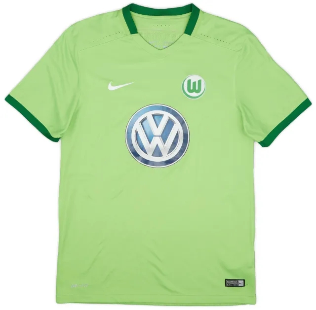 Nike 2016-17 Wolfsburg Home Shirt - 9/10 - (S)