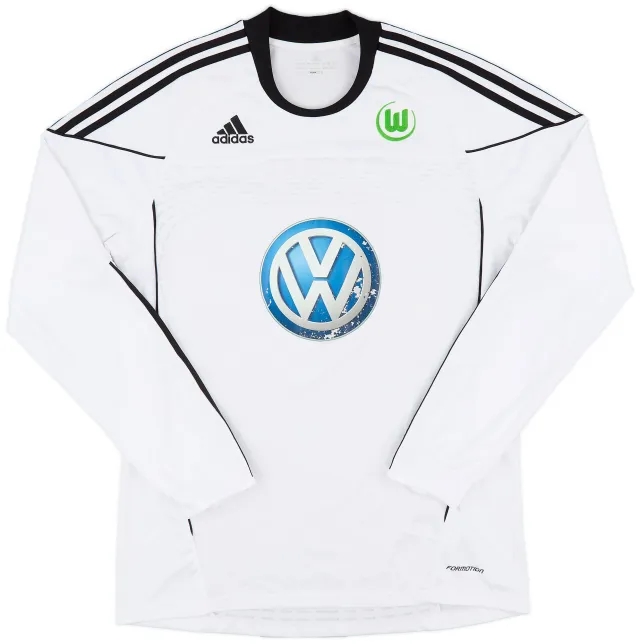 adidas 2011-12 Wolfsburg Third L/S Shirt - 5/10 - (L)