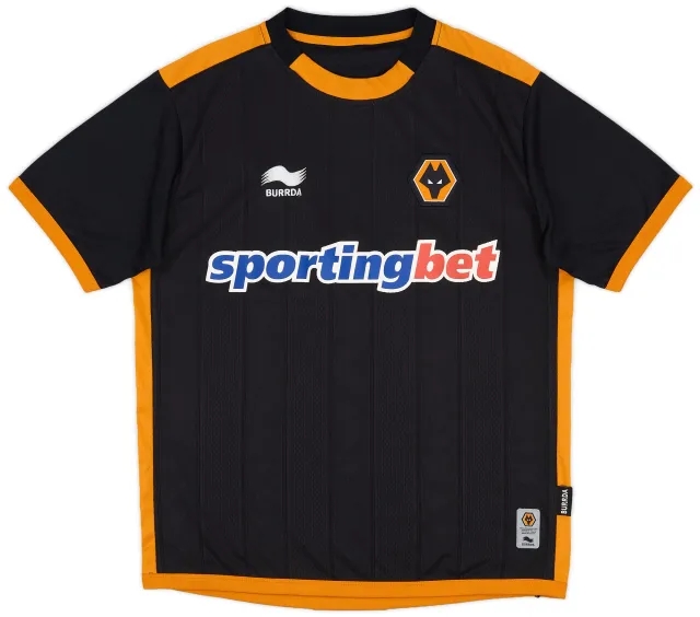 Burrda 2010-12 Wolves Away Shirt - 8/10 - (XS)