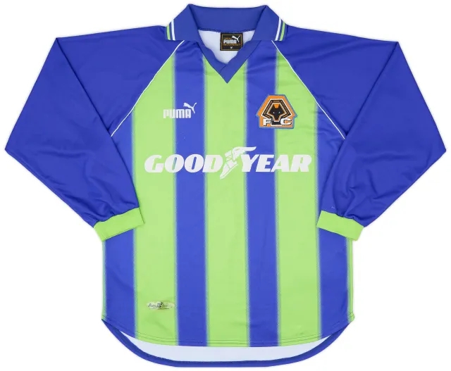 Puma 1998-00 Wolves GK Shirt - 8/10 - (M)
