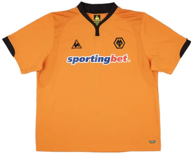 LeCoqSportif 2009-10 Wolves Home Shirt - 10/10 - (XXL)