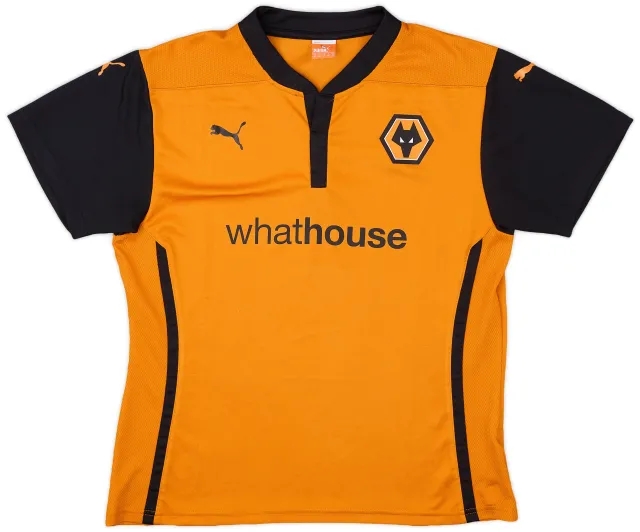 Puma 2014-15 Wolves Home Shirt - 7/10 - (Women's M)