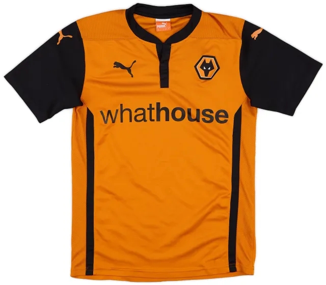 Puma 2014-15 Wolves Home Shirt - 6/10 - (S)