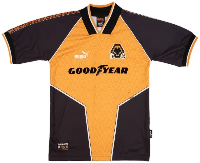 Puma 1996-98 Wolves Home Shirt - 6/10 - (S)