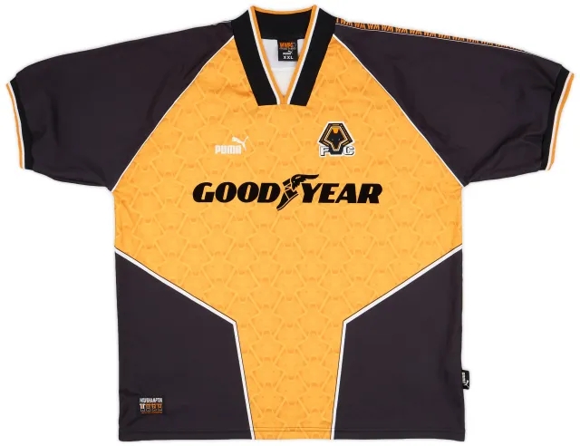 Puma 1996-98 Wolves Home Shirt - 9/10 - (XXL)
