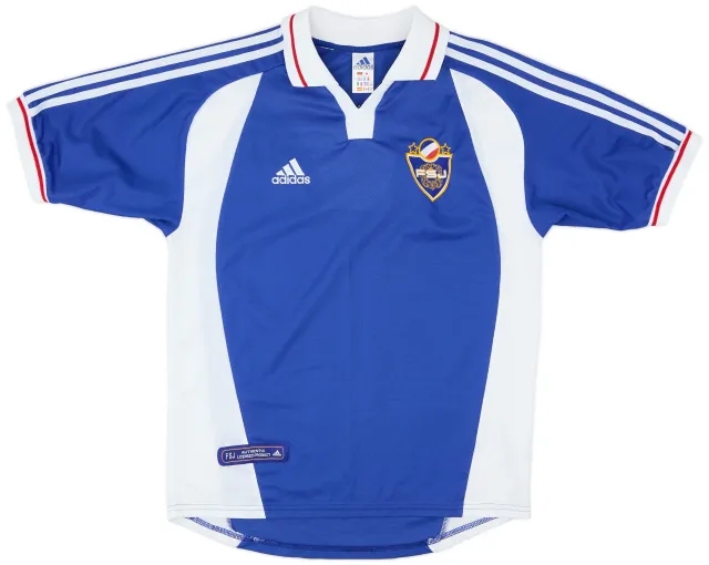 adidas 2000-01 Yugoslavia Home Shirt - 9/10 - (S)