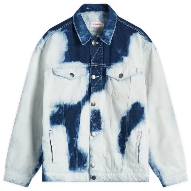 Charles Jeffrey Women's Loverboy Oversized Denim Jacket White Bleach