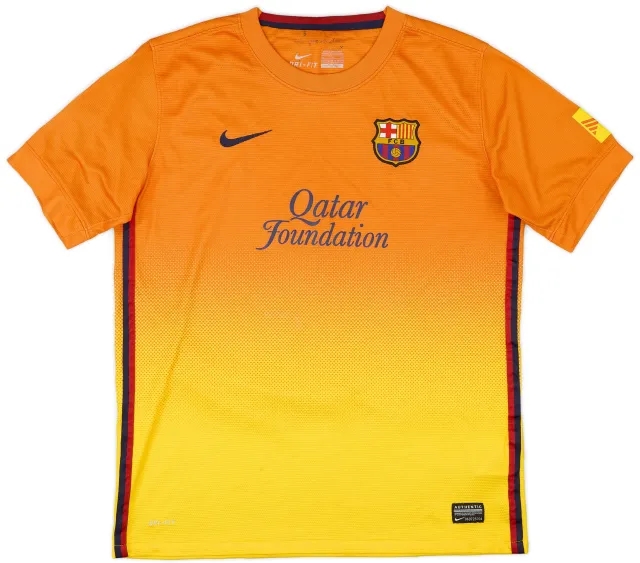 Nike 2012-13 Barcelona Away Shirt - 6/10 - (XL.Boys)