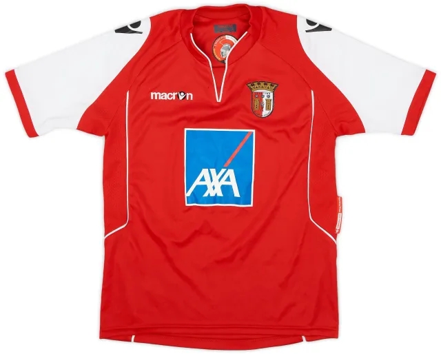 Macron 2010-11 Braga Home Shirt - 9/10 - (XS)