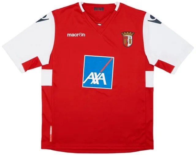 Macron 2011-12 Braga Home Shirt - 8/10 - (S)