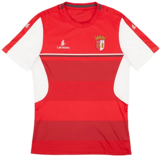 2016-17 Braga Lacatoni Training Shirt - 8/10 - (L)